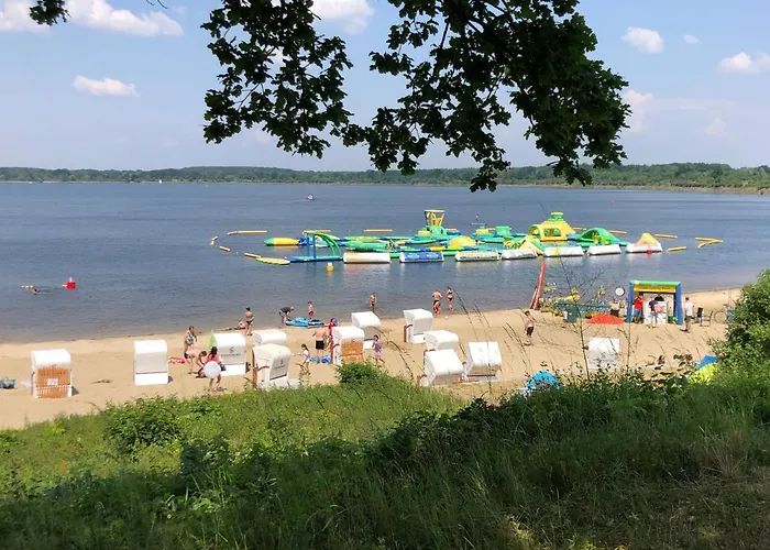 Seeliebe Mit Sauna Und Nur 50 Mtr. Bis Zum Villa Senftenberg